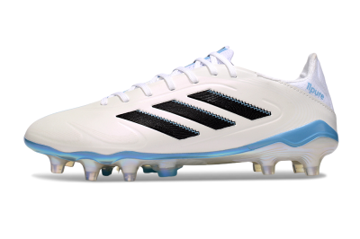 Adidas Copa Pure 3 Elite FG Firm Ground Soccer Cleats - Beige/Black/Blue