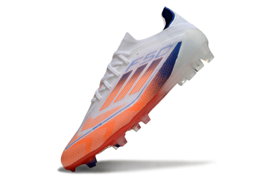 Adidas F50 Elite FG Firm Ground Soccer Cleats - White/Red/Blue