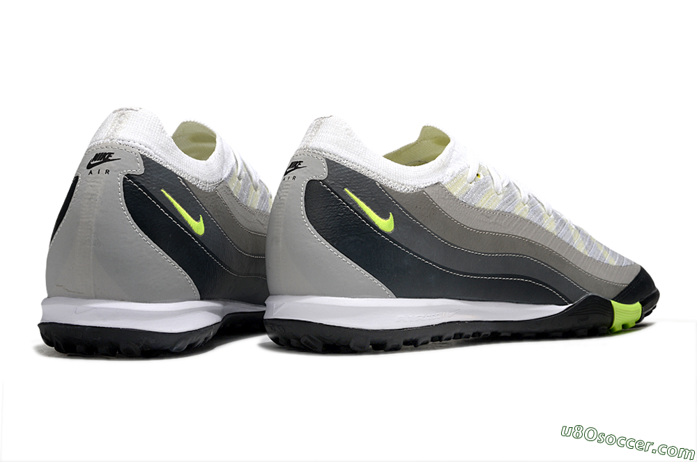 Nike Air Zoom Mercurial Vapor 16 Elite TF Artificial Turf Soccer Shoes - White/Black/Yellow 6