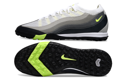 Nike Air Zoom Mercurial Vapor 16 Elite TF Artificial Turf Soccer Shoes - White/Black/Yellow