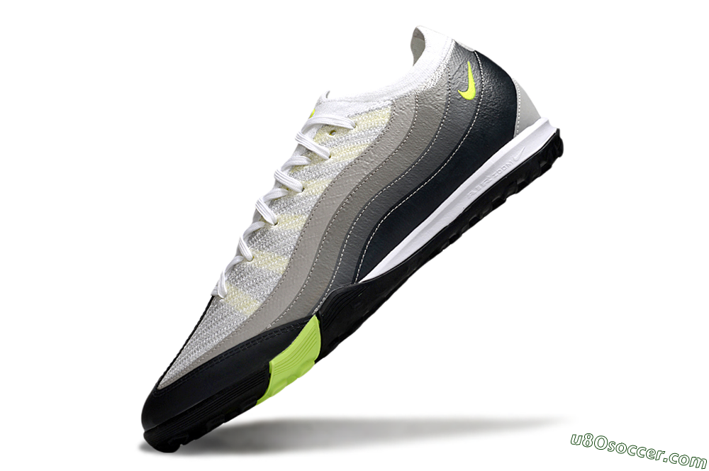 Nike Air Zoom Mercurial Vapor 16 Elite TF Artificial Turf Soccer Shoes - White/Black/Yellow 5