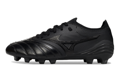 Mizuno Morelia Neo 4 FG Firm Ground Soccer Cleats - Black/Black/Black