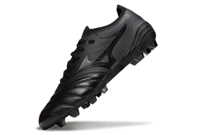 Mizuno Morelia Neo 4 FG Firm Ground Soccer Cleats - Black/Black/Black