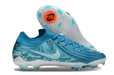 Nike Phantom GX 2 Elite FG Firm Ground Soccer Cleats - Jade/White/Blue