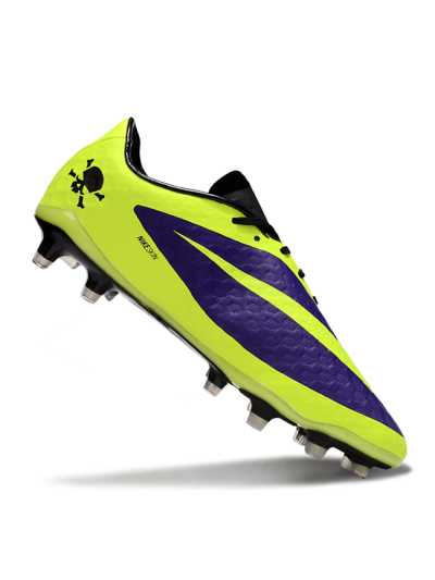 Nike Hypervenom Phantom FG Firm Ground Soccer Cleats - Yellow/Purple/Black