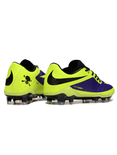 Nike Hypervenom Phantom FG Firm Ground Soccer Cleats - Yellow/Purple/Black