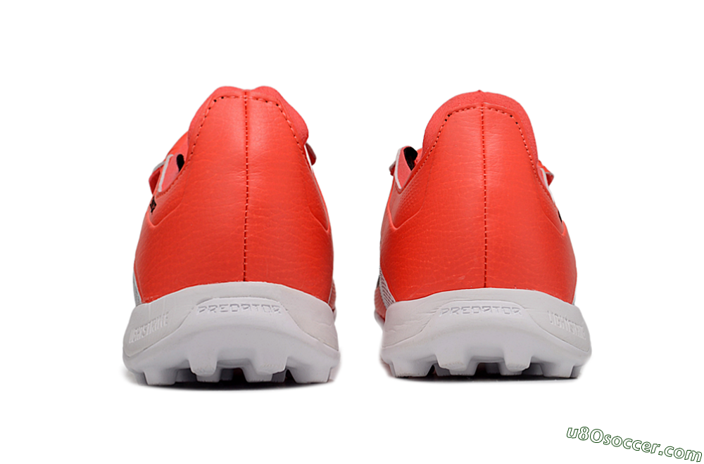 Adidas Predator Elite Foldover Tongue TF Artificial Turf Soccer Shoes - Red/White/Black 5