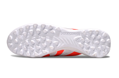 Adidas Predator Elite Foldover Tongue TF Artificial Turf Soccer Shoes - Red/White/Black