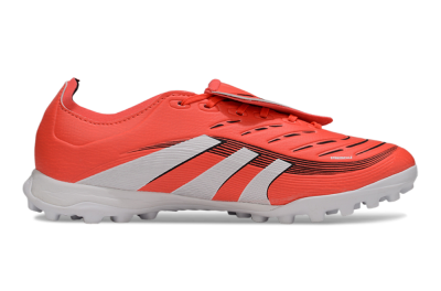 Adidas Predator Elite Foldover Tongue TF Artificial Turf Soccer Shoes - Red/White/Black