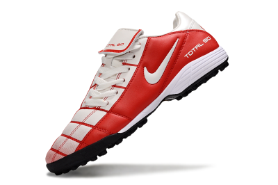 Nike Total 90 III TF Artificial Turf Soccer Shoes - White/Red/Black