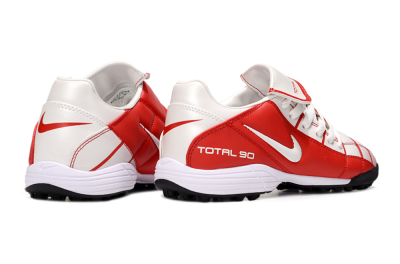 Nike Total 90 III TF Artificial Turf Soccer Shoes - White/Red/Black