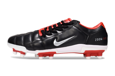 Nike Air Zoom Total 90 III FG Firm Ground Soccer Cleats - Black/White/Red