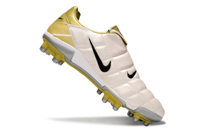 Nike Total 90 III FG Firm Ground Soccer Cleats - Gold/Beige/Black