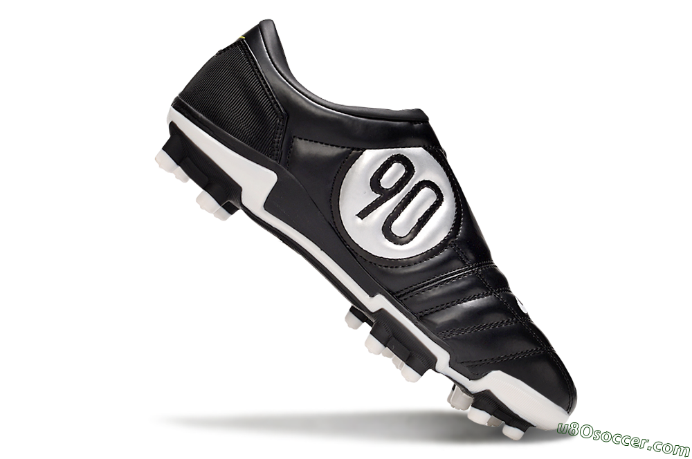 Nike Air Zoom Total 90 III FG Firm Ground Soccer Cleats - Black/White/Yellow 5