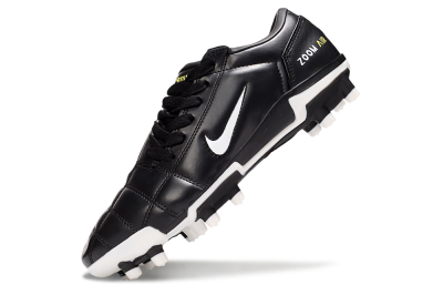 Nike Air Zoom Total 90 III FG Firm Ground Soccer Cleats - Black/White/Yellow