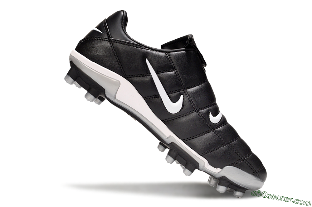 Nike Total 90 III FG Firm Ground Soccer Cleats - Black/White/Red 5