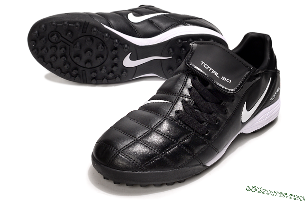 Nike Total 90 III TF Artificial Turf Soccer Shoes - Black/White/Red 3
