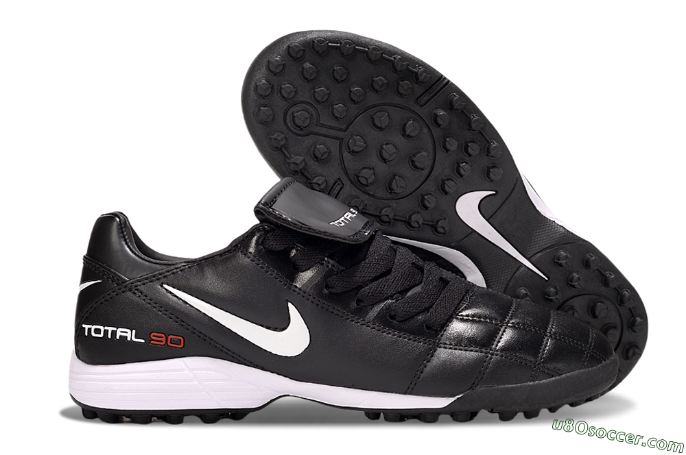 Nike Total 90 III TF Artificial Turf Soccer Shoes - Black/White/Red 1