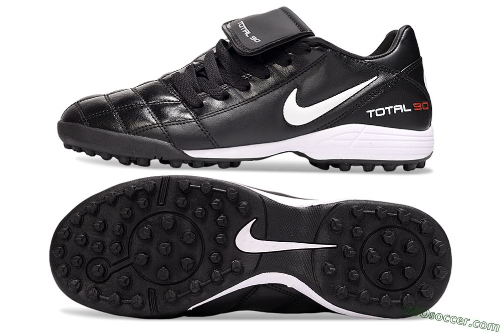 Nike Total 90 III TF Artificial Turf Soccer Shoes - Black/White/Red 0