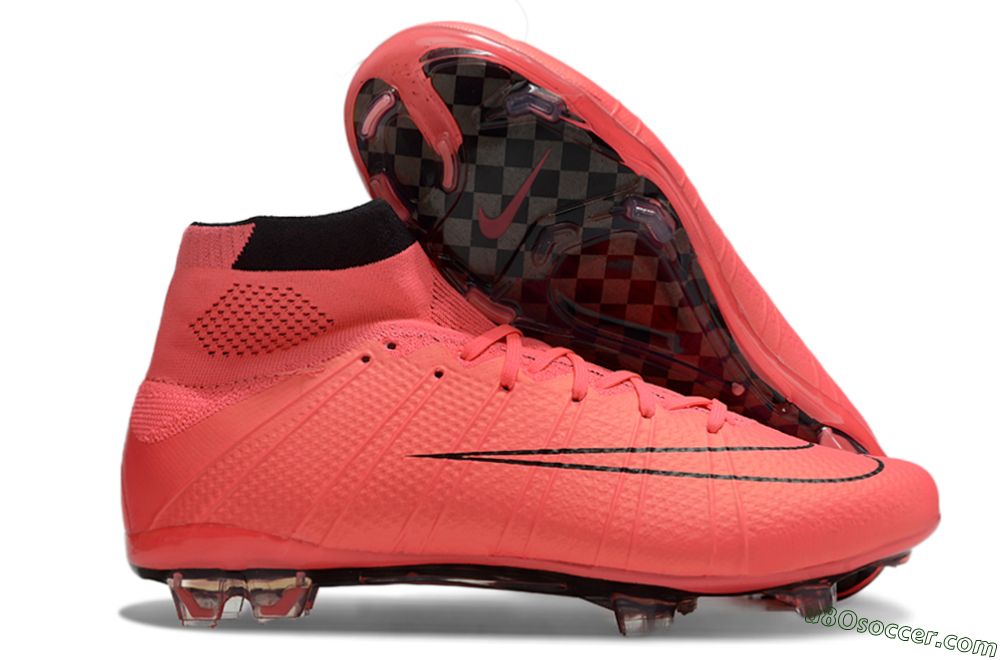 Nike Mercurial Superfly 4 Elite FG Firm Ground Soccer Cleats - Red/Black 1