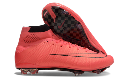 Nike Mercurial Superfly 4 Elite FG Firm Ground Soccer Cleats - Red/Black
