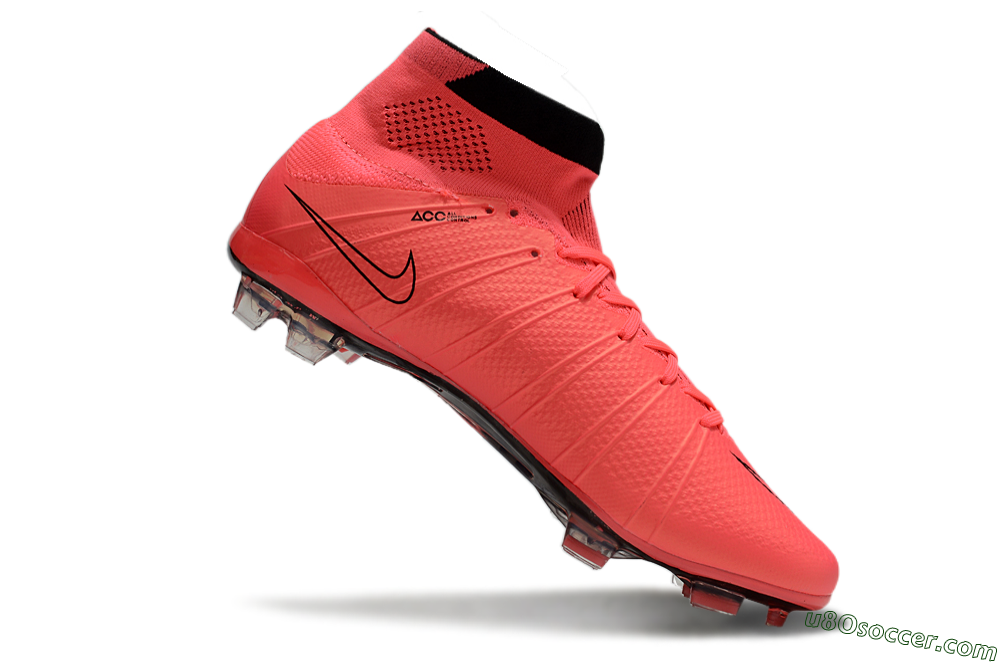 Nike Mercurial Superfly 4 Elite FG Firm Ground Soccer Cleats - Red/Black 4