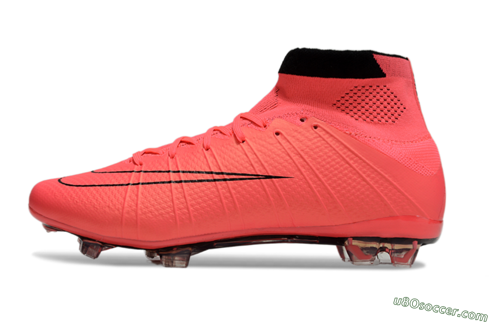 Nike Mercurial Superfly 4 Elite FG Firm Ground Soccer Cleats - Red/Black 2