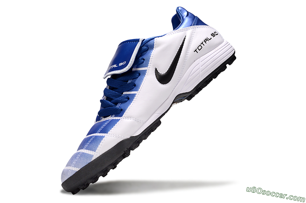 Nike Total 90 III TF Artificial Turf Soccer Shoes - Blue/White/Black 6