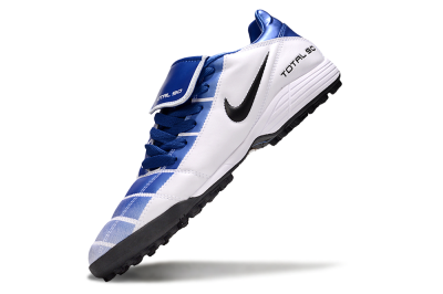 Nike Total 90 III TF Artificial Turf Soccer Shoes - Blue/White/Black