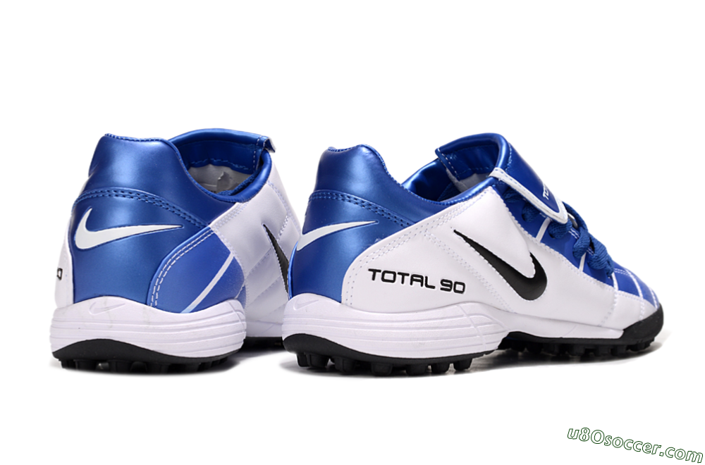 Nike Total 90 III TF Artificial Turf Soccer Shoes - Blue/White/Black 7