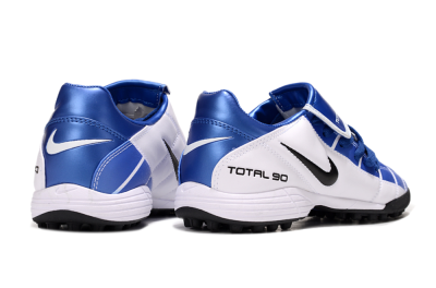 Nike Total 90 III TF Artificial Turf Soccer Shoes - Blue/White/Black
