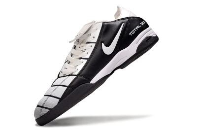 Nike Total 90 III IC Indoor & Futsal Soccer Shoes - Silver/Black/White