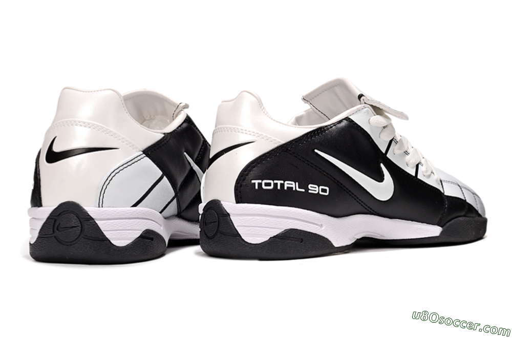 Nike Total 90 III IC Indoor & Futsal Soccer Shoes - Silver/Black/White 7