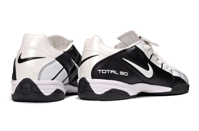 Nike Total 90 III IC Indoor & Futsal Soccer Shoes - Silver/Black/White