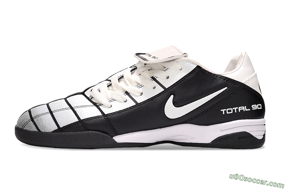 Nike Total 90 III IC Indoor & Futsal Soccer Shoes - Silver/Black/White 2