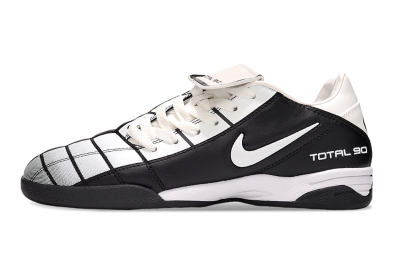 Nike Total 90 III IC Indoor & Futsal Soccer Shoes - Silver/Black/White