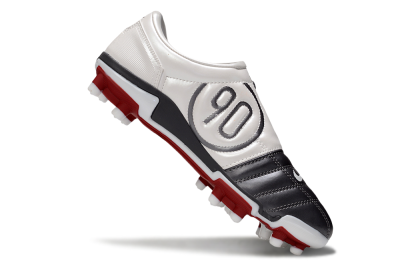 Nike Air Zoom Total 90 III FG Firm Ground Soccer Cleats - Silver/White/Red