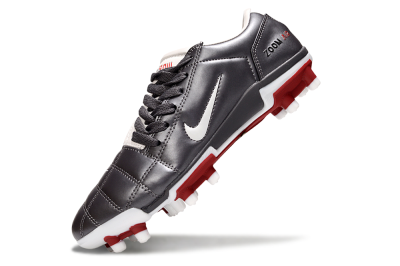 Nike Air Zoom Total 90 III FG Firm Ground Soccer Cleats - Silver/White/Red