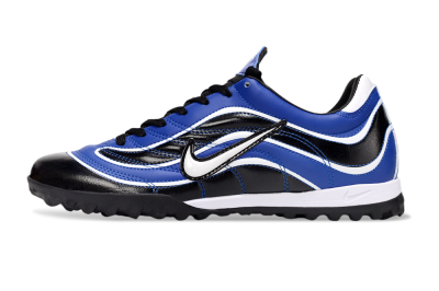 Nike Mercurial R9 TF Artificial Turf Soccer Shoes - Black/Blue/White