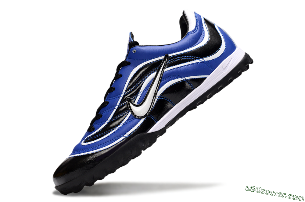 Nike Mercurial R9 TF Artificial Turf Soccer Shoes - Black/Blue/White 5