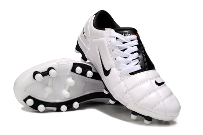 Nike Air Zoom Total 90 III FG Firm Ground Soccer Cleats - White/Black/Red