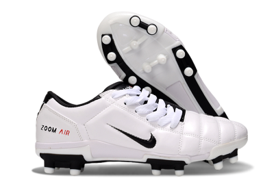 Nike Air Zoom Total 90 III FG Firm Ground Soccer Cleats - White/Black/Red