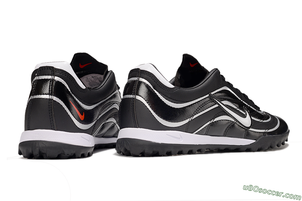 Nike Mercurial R9 TF Artificial Turf Soccer Shoes - Black/White 6
