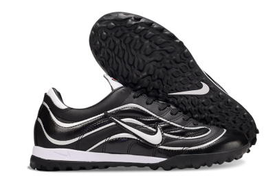 Nike Mercurial R9 TF Artificial Turf Soccer Shoes - Black/White