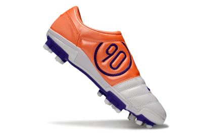 Nike Air Zoom Total 90 III FG Firm Ground Soccer Cleats - White/Purple/Red