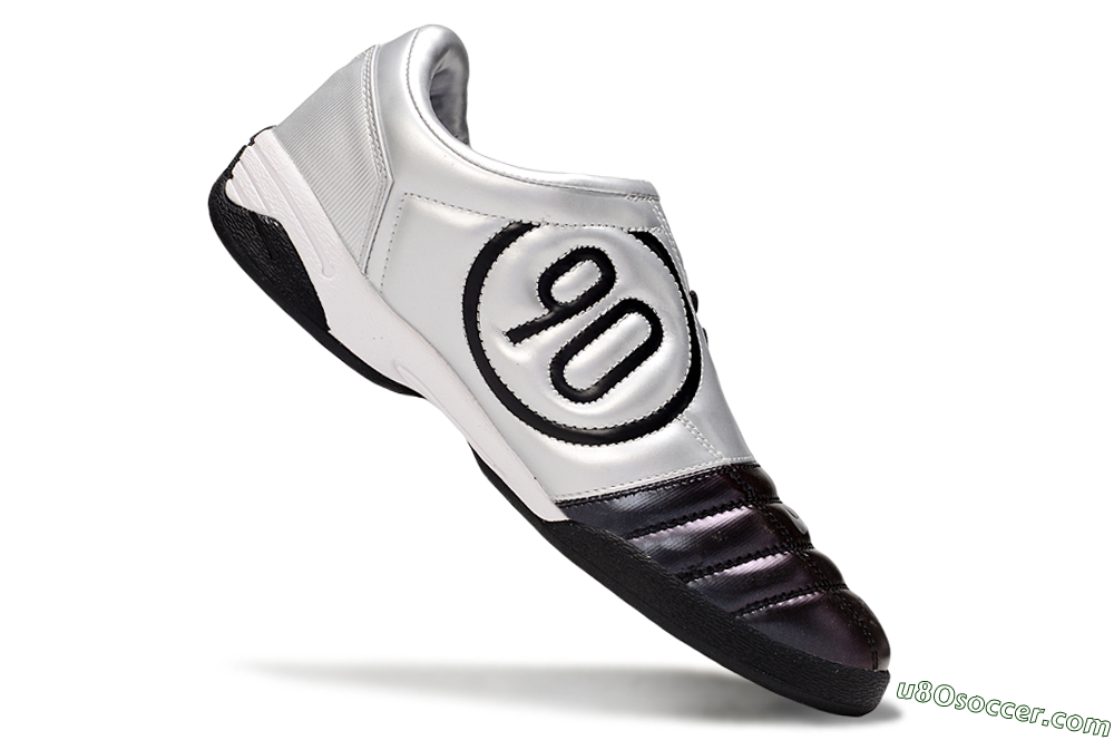 Nike Total 90 III IC Indoor & Futsal Soccer Shoes - Purple/Silver/White 5