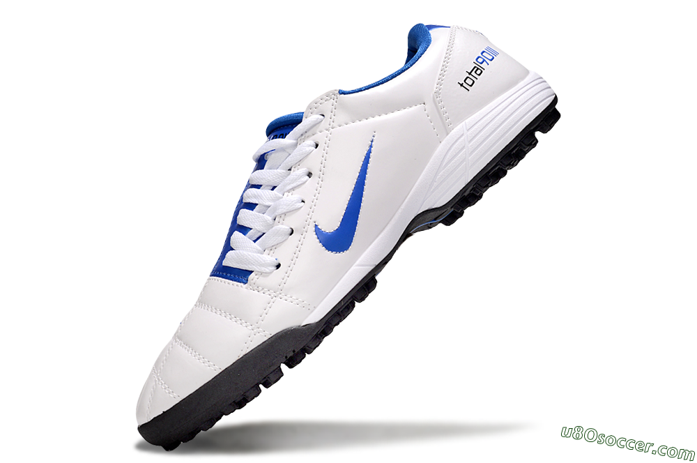 Nike Total 90 III TF Artificial Turf Soccer Shoes - White/Blue/Black 6