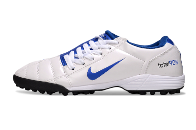 Nike Total 90 III TF Artificial Turf Soccer Shoes - White/Blue/Black