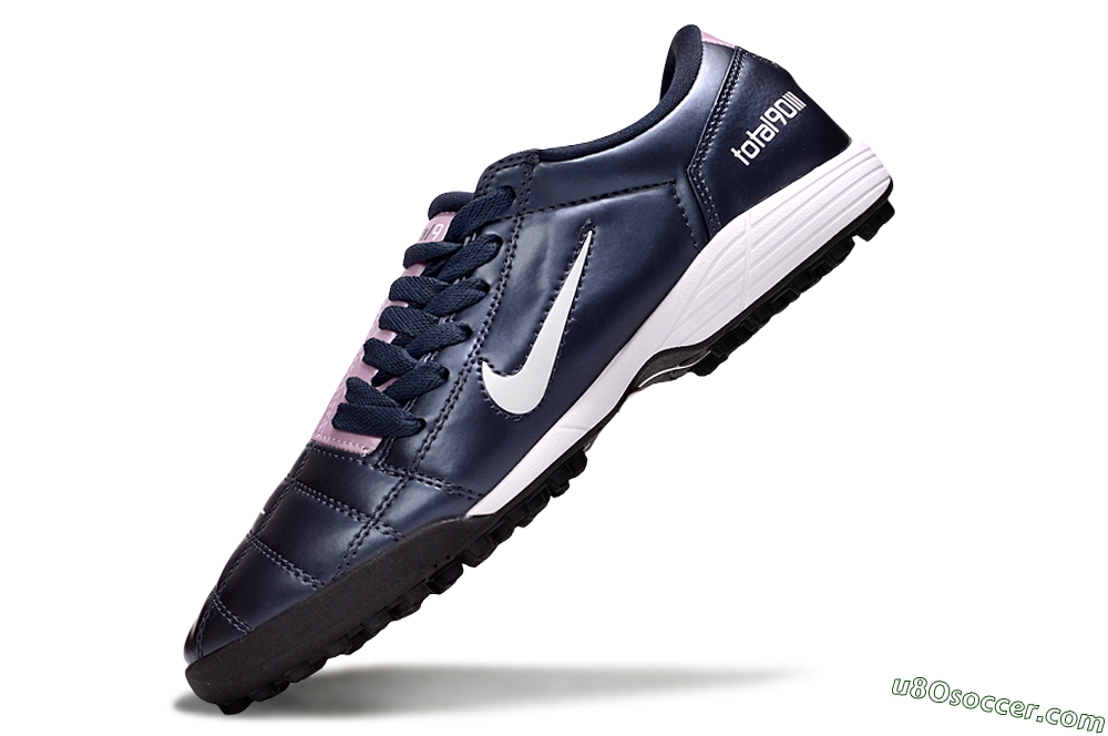 Nike Total 90 III TF Artificial Turf Soccer Shoes - Blue/Pink/White 6
