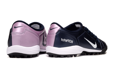 Nike Total 90 III TF Artificial Turf Soccer Shoes - Blue/Pink/White
